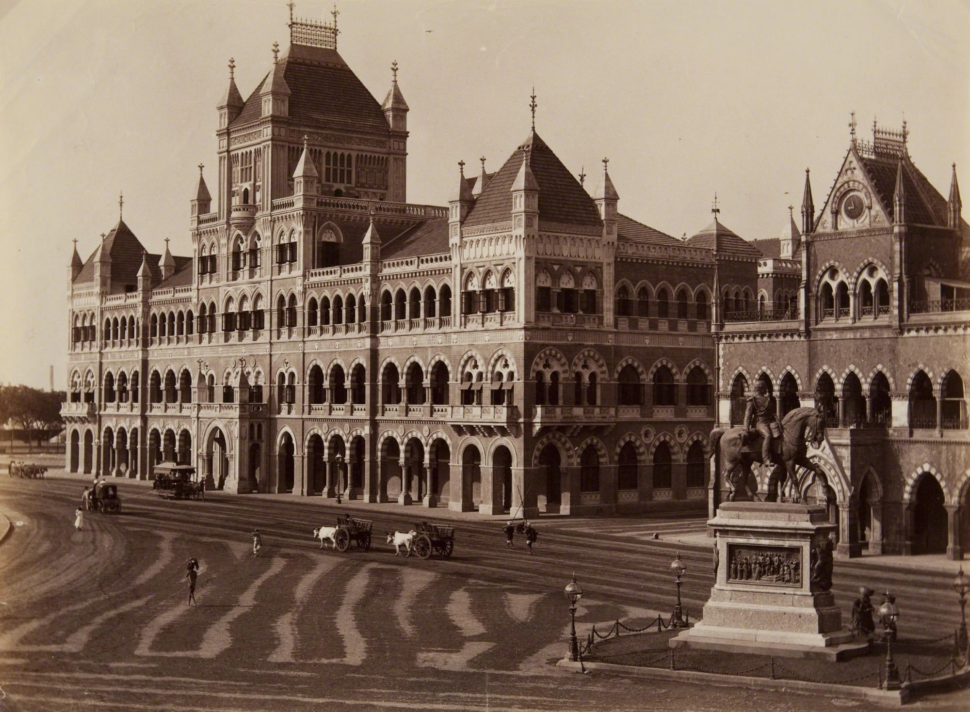 Elphinstone College, Kala Ghoda, late 19th century