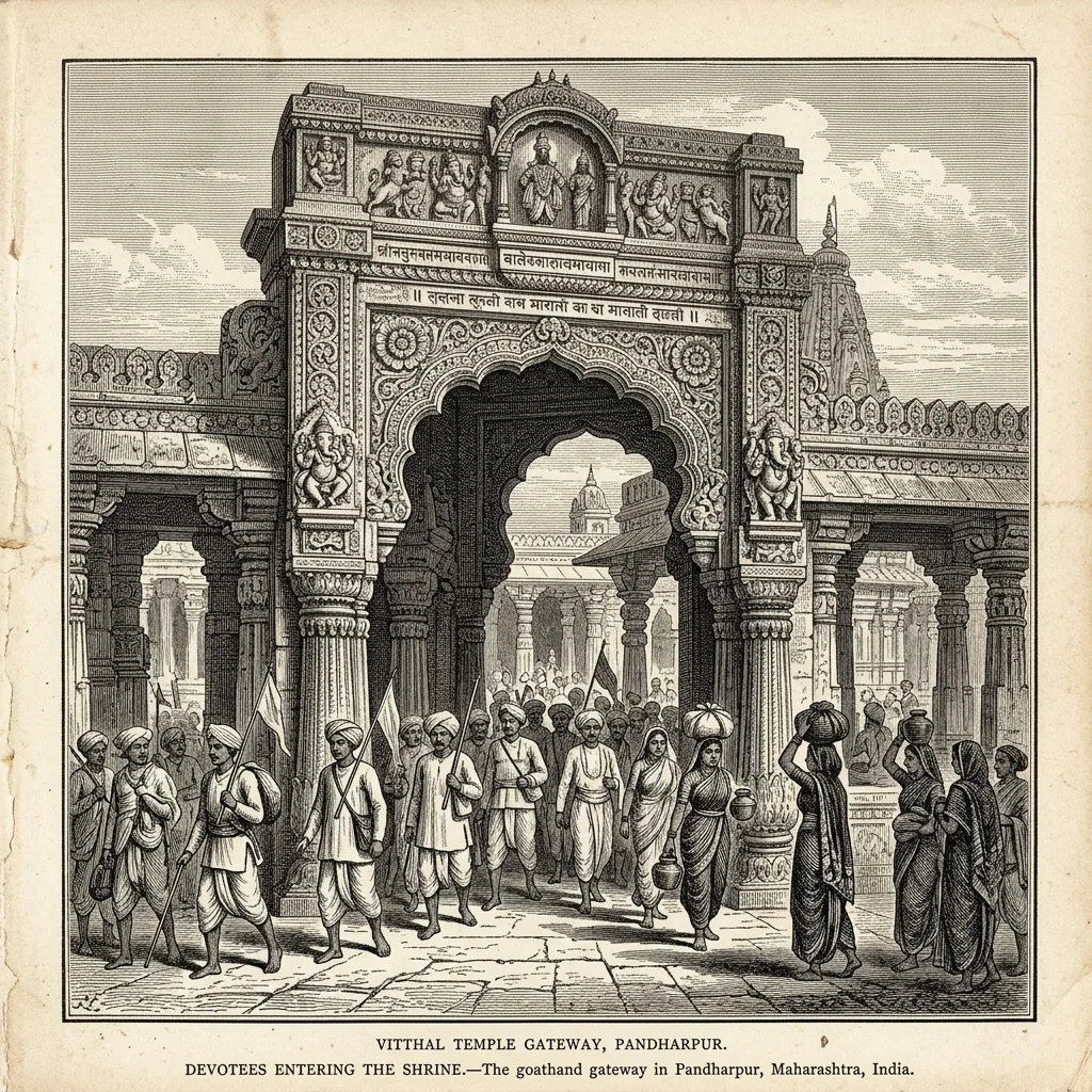 Vitthal Temple Entrance, Pandharpur